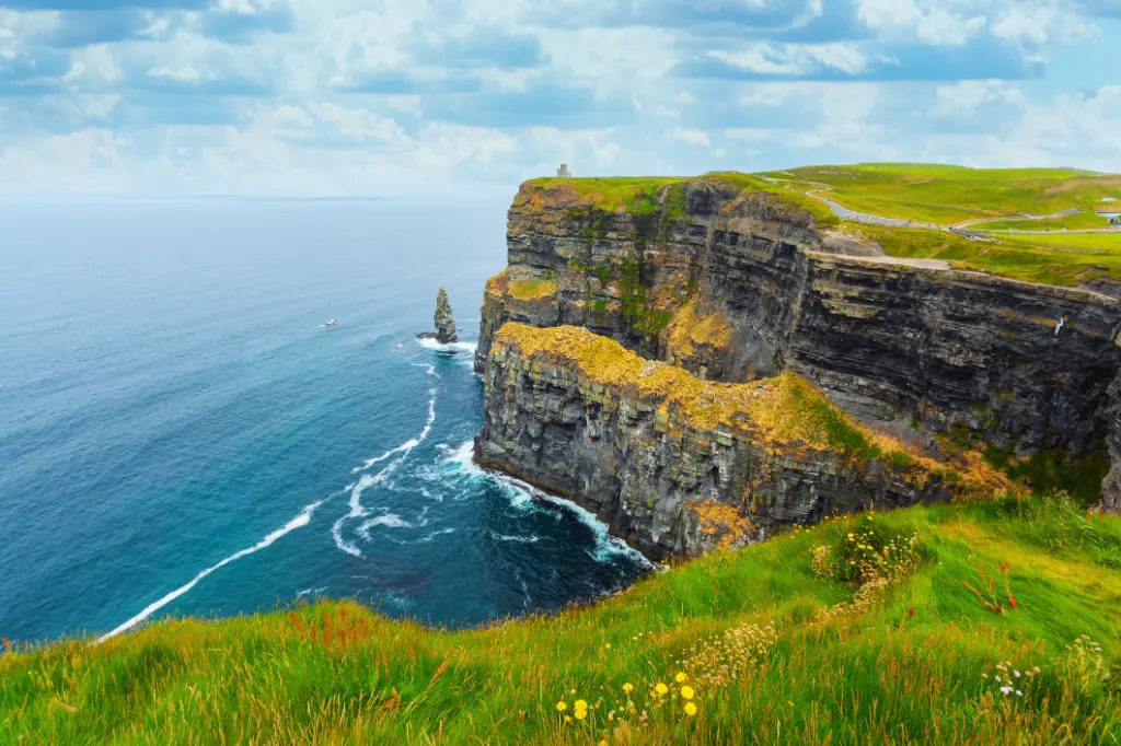 The famous location in County Clare in Ireland